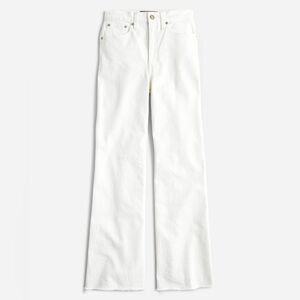 NWT J.Crew Point Sur premium stretch desert jean in white